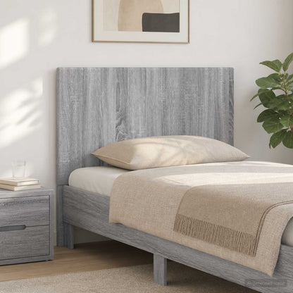 Wall-Mounted Headboard BREDA Grey Sonoma Engineered Wood