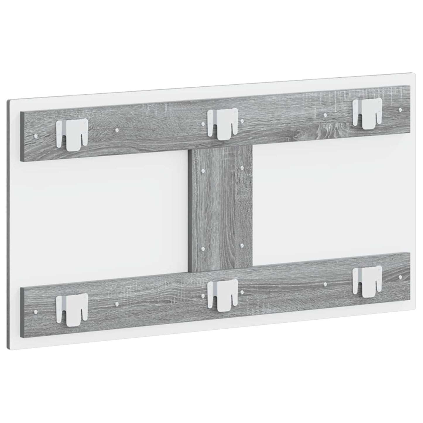 Wall-Mounted Headboard BREDA Grey Sonoma Engineered Wood