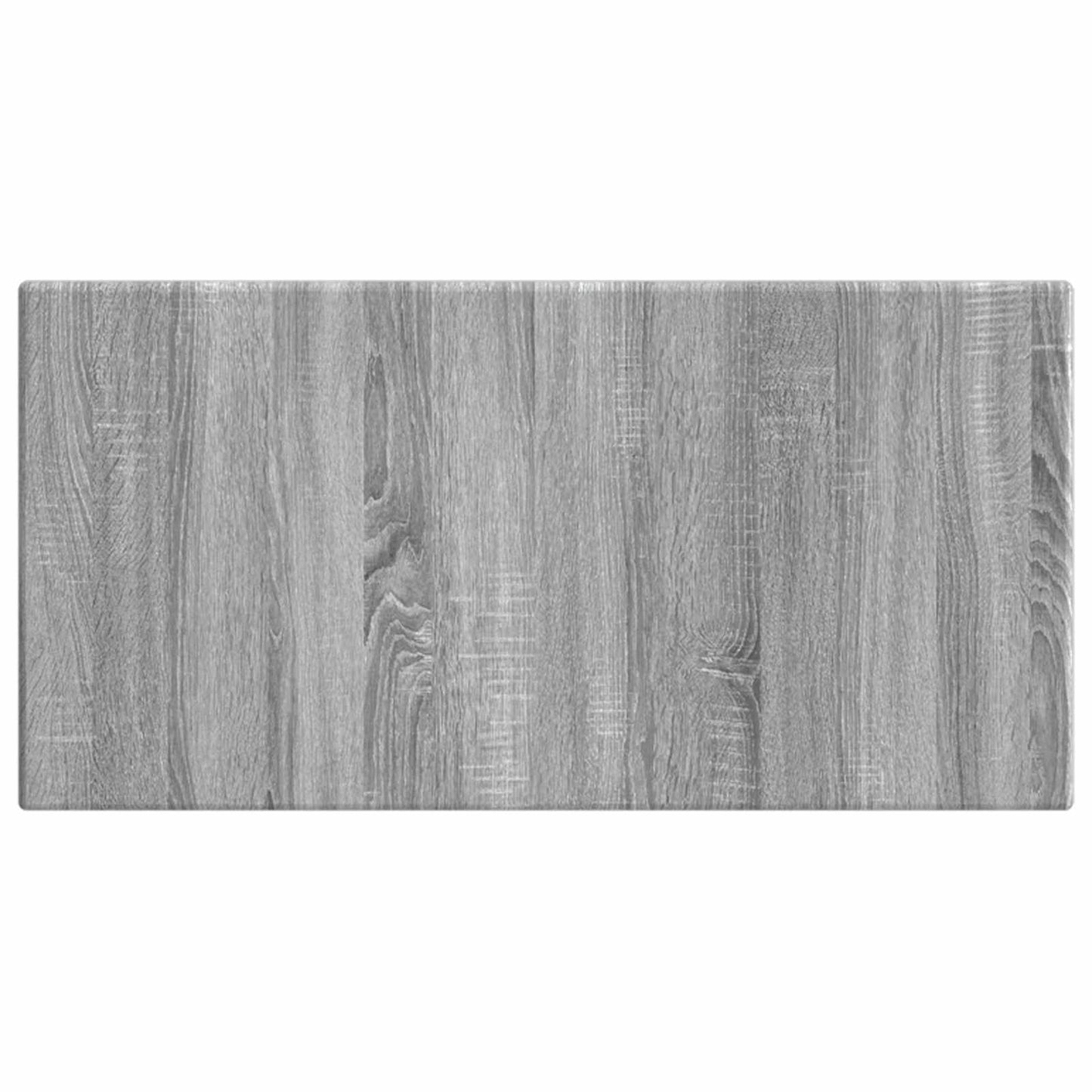 Wall-Mounted Headboard BREDA Grey Sonoma Engineered Wood