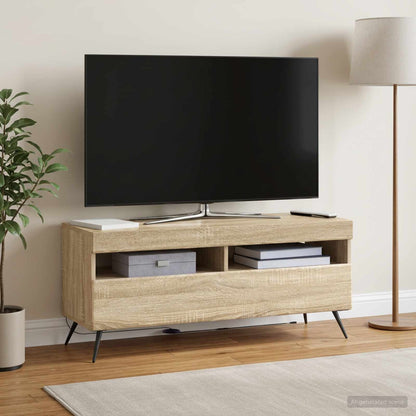 LED TV Cabinet Sonoma Oak Engineered Wood
