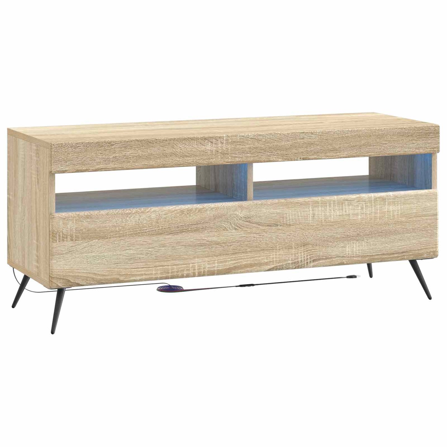 LED TV Cabinet Sonoma Oak Engineered Wood