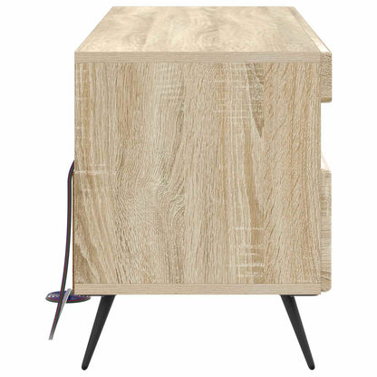 LED TV Cabinet Sonoma Oak Engineered Wood