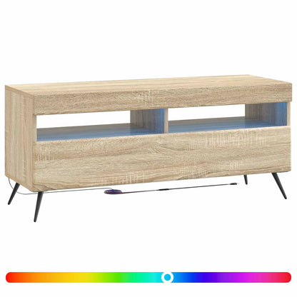 LED TV Cabinet Sonoma Oak Engineered Wood