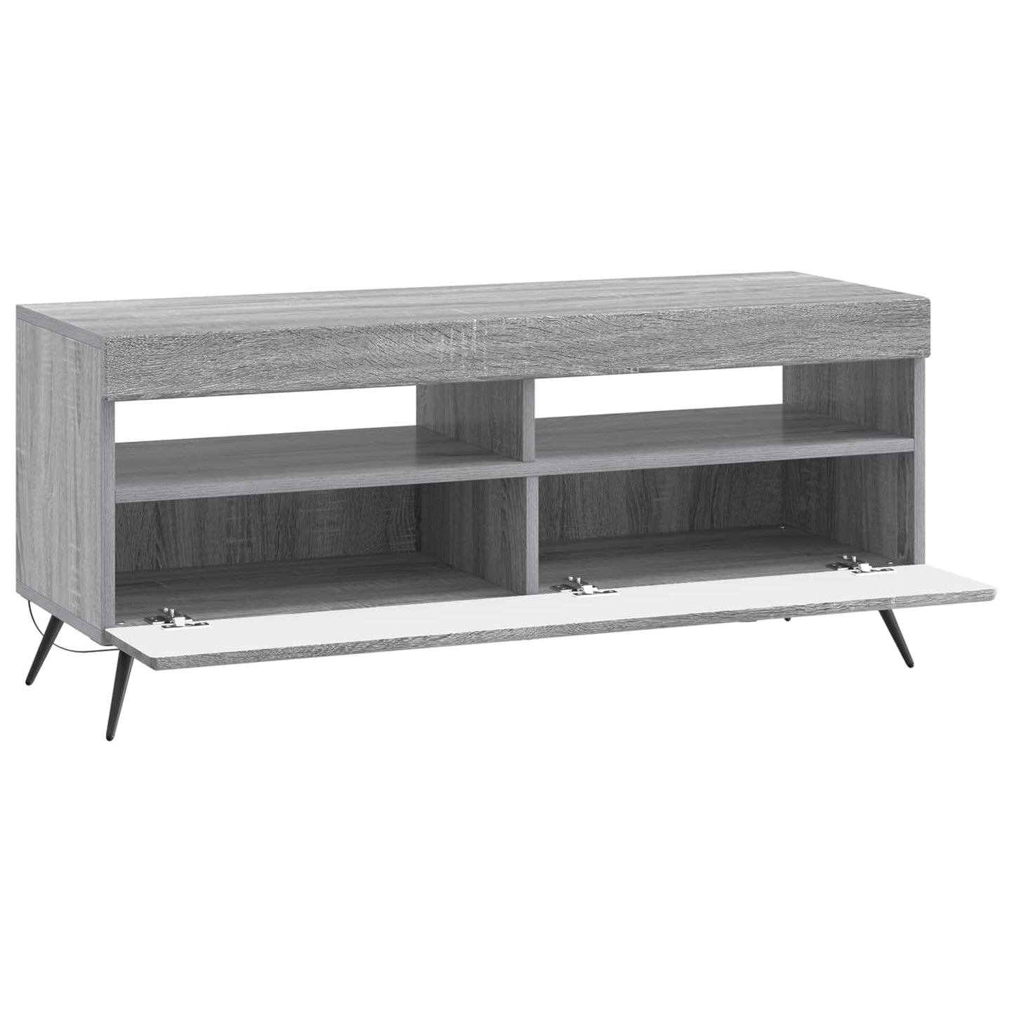 LED TV Cabinet Grey Sonoma Engineered Wood