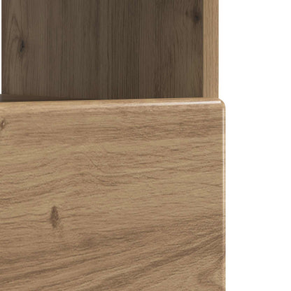 LED TV Cabinet Old Wood Engineered Wood