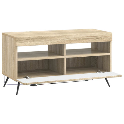 LED TV Cabinet Sonoma Oak Engineered Wood
