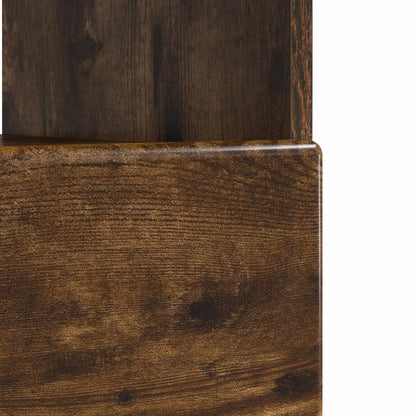 LED TV Cabinet Smoked Oak Engineered Wood