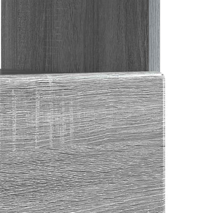 LED TV Cabinet Grey Sonoma Engineered Wood