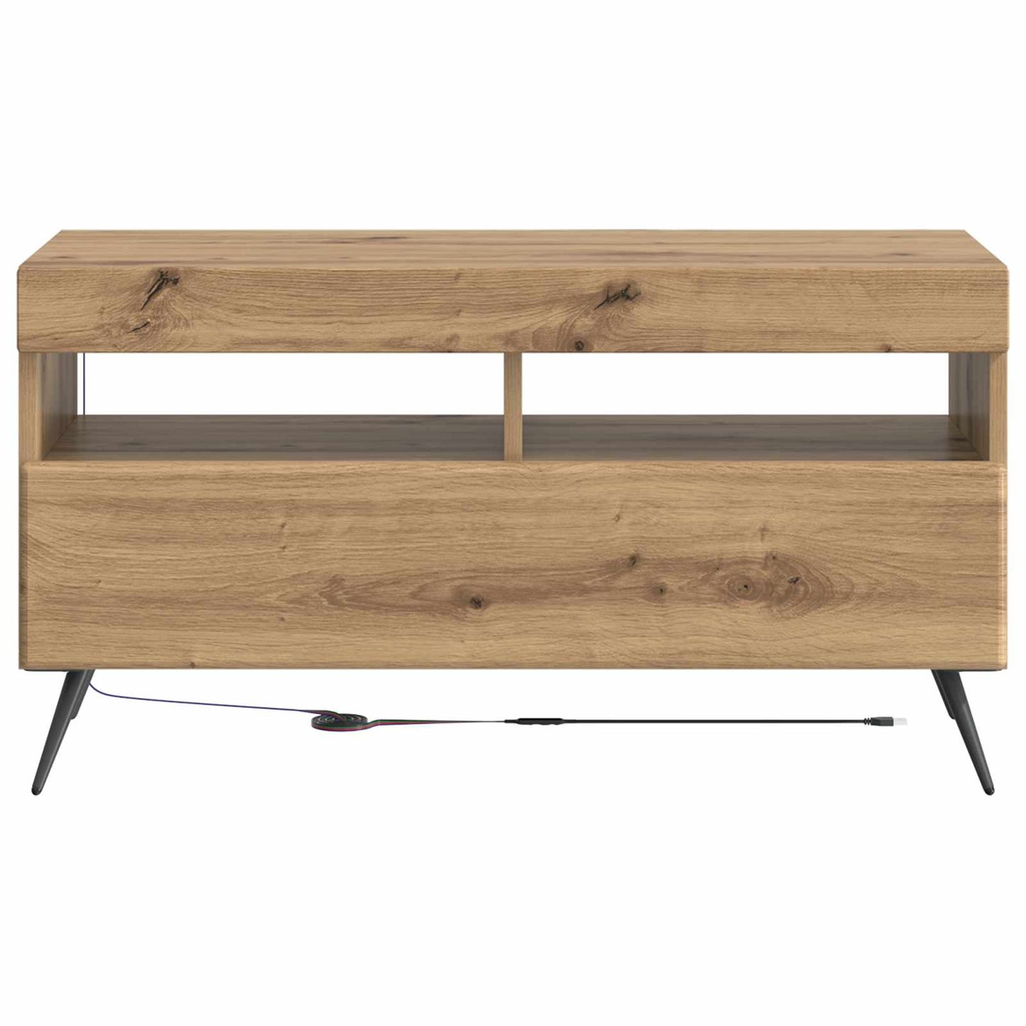 LED TV Cabinet Artisan Oak Engineered Wood
