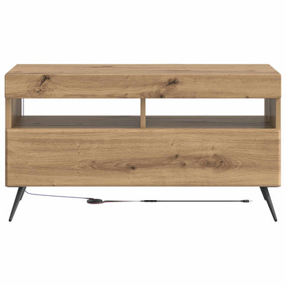 LED TV Cabinet Artisan Oak Engineered Wood