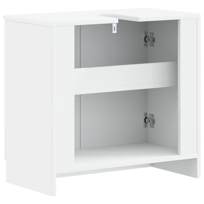Bathroom Sink Cabinet UTRECHT White 59.5 x 31.5x 59 cm