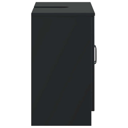 Bathroom Sink Cabinet UTRECHT Black 59.5 x 31.5x 59 cm
