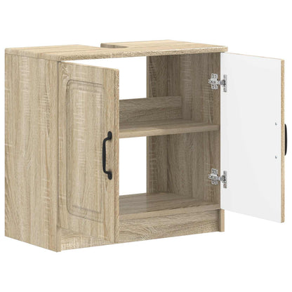 Bathroom Sink Cabinet UTRECHT Sonoma Oak 59.5 x 31.5x 59 cm