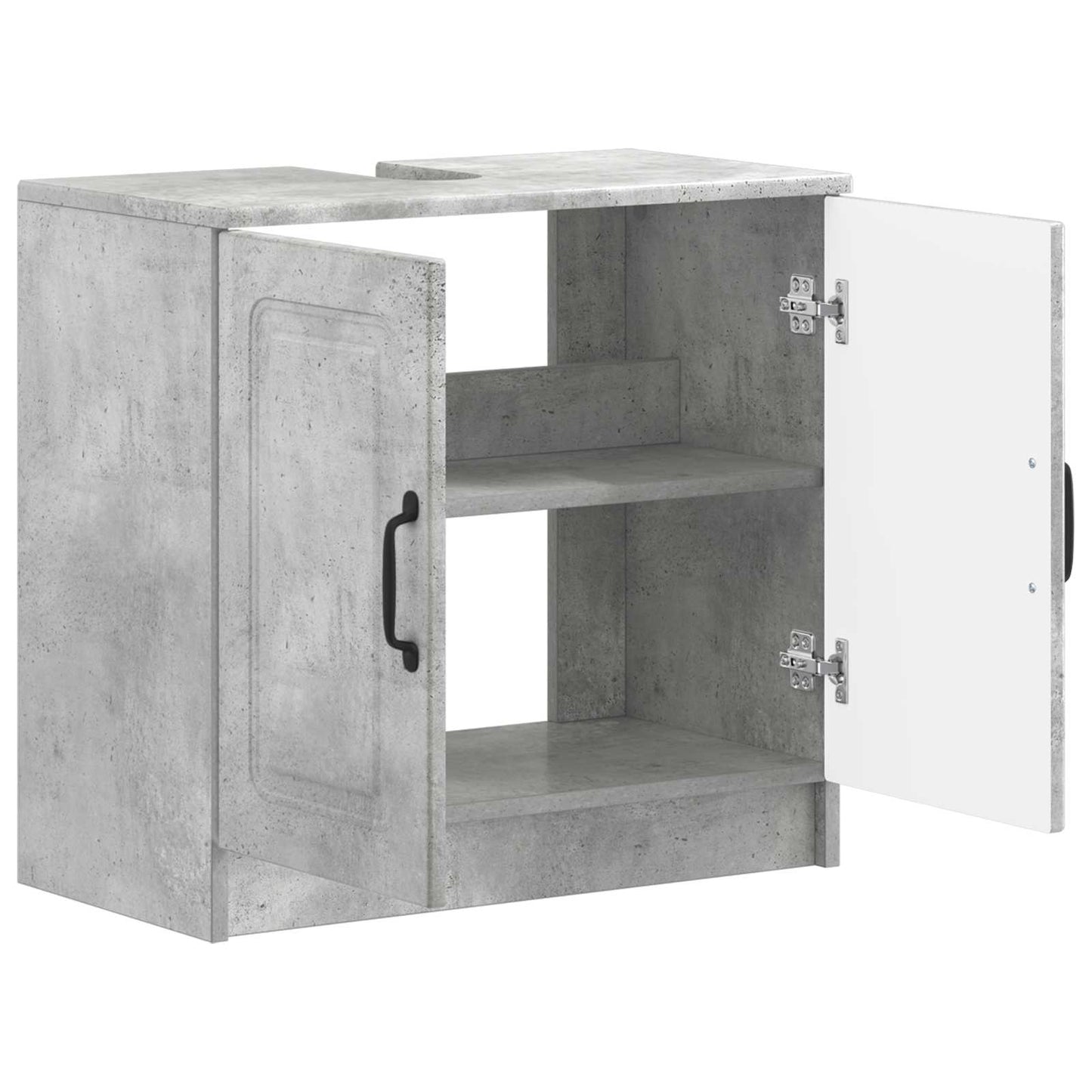 Bathroom Sink Cabinet UTRECHT Concrete Grey 59.5 x 31.5x 59 cm