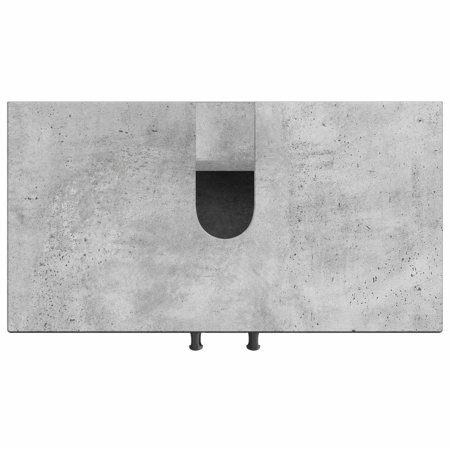 Bathroom Sink Cabinet UTRECHT Concrete Grey 59.5 x 31.5x 59 cm