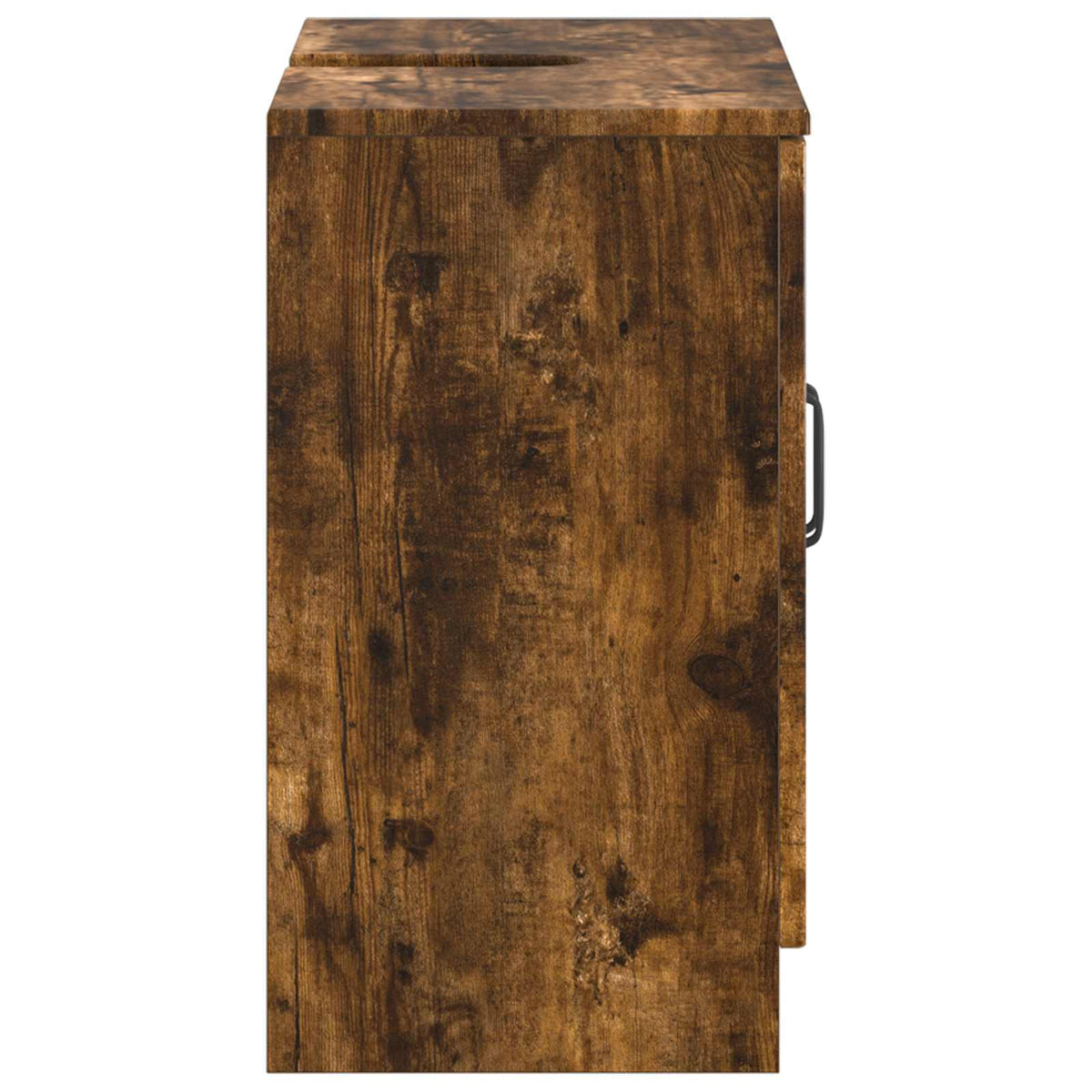 Bathroom Sink Cabinet UTRECHT Smoked Oak 59.5 x 31.5x 59 cm