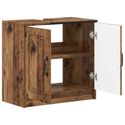 Bathroom Sink Cabinet UTRECHT Old Wood 59.5 x 31.5x 59 cm
