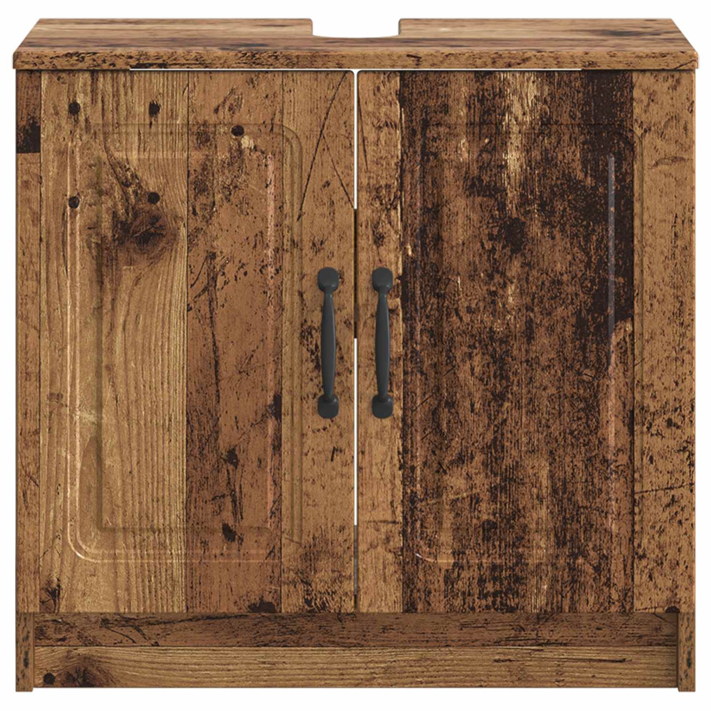 Bathroom Sink Cabinet UTRECHT Old Wood 59.5 x 31.5x 59 cm