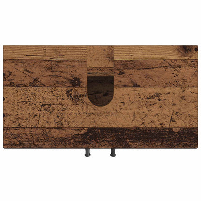Bathroom Sink Cabinet UTRECHT Old Wood 59.5 x 31.5x 59 cm