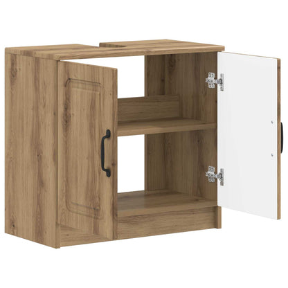 Bathroom Sink Cabinet UTRECHT Artisan Oak 59.5 x 31.5x 59 cm
