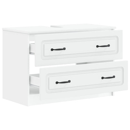 Bathroom Sink Cabinet UTRECHT White 82 x 41x 56 cm