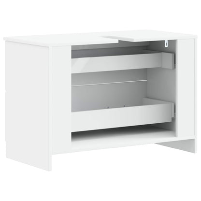 Bathroom Sink Cabinet UTRECHT White 82 x 41x 56 cm
