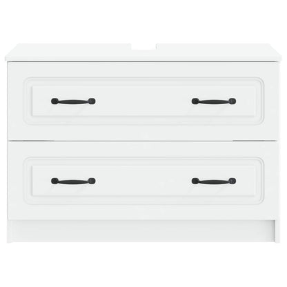 Bathroom Sink Cabinet UTRECHT White 82 x 41x 56 cm