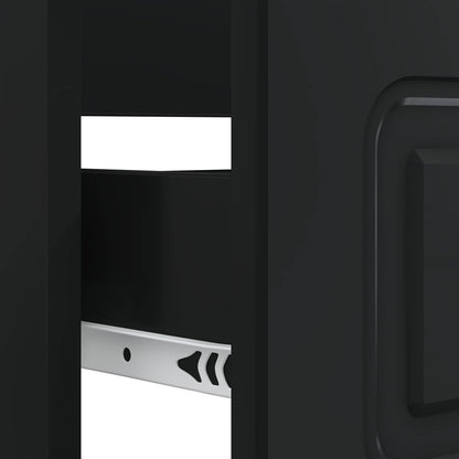 Bathroom Sink Cabinet UTRECHT Black 82 x 41x 56 cm