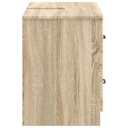 Bathroom Sink Cabinet UTRECHT Sonoma Oak 82 x 41x 56 cm
