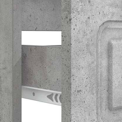 Bathroom Sink Cabinet UTRECHT Concrete Grey 82 x 41x 56 cm
