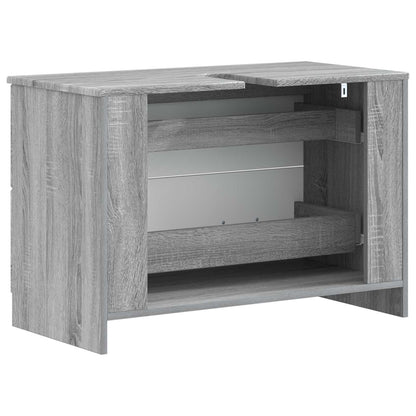 Bathroom Sink Cabinet UTRECHT Grey Sonoma 82 x 41x 56 cm