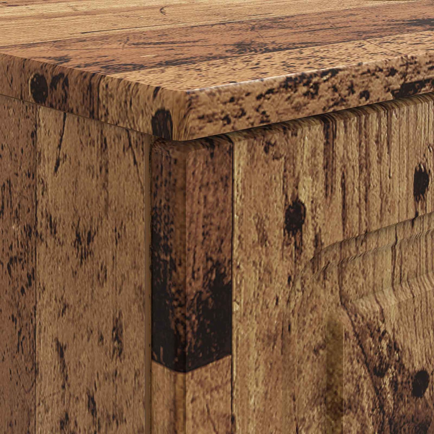 Bathroom Sink Cabinet UTRECHT Old Wood 82 x 41x 56 cm