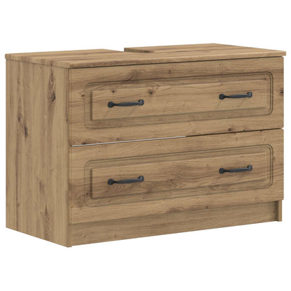 Bathroom Sink Cabinet UTRECHT Artisan Oak 82 x 41x 56 cm