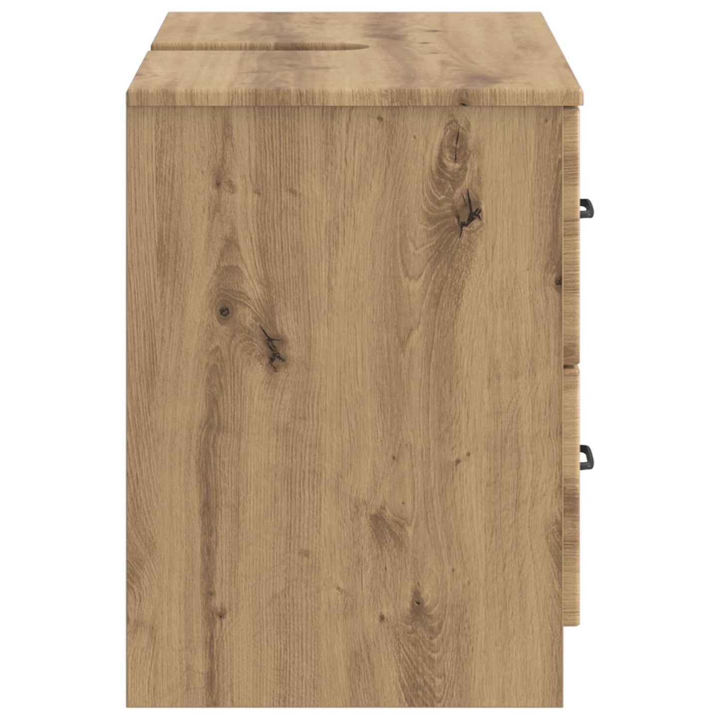 Bathroom Sink Cabinet UTRECHT Artisan Oak 82 x 41x 56 cm