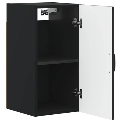 Bathroom Wall Cabinet UTRECHT Black 30 x 31 x 59 cm