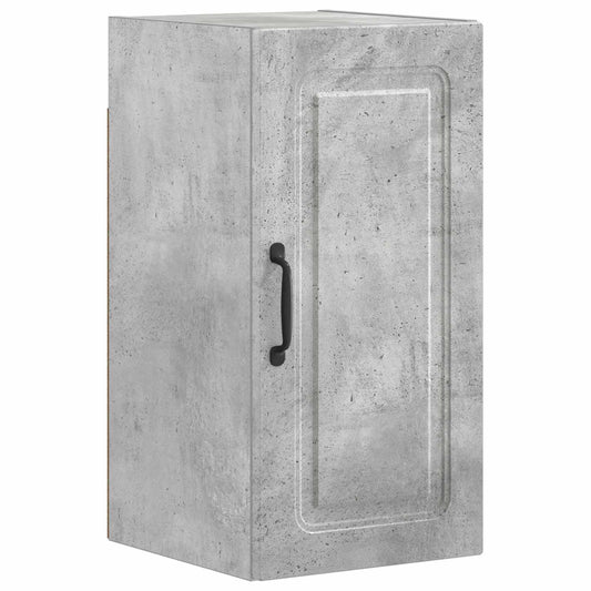 Bathroom Wall Cabinet UTRECHT Concrete Grey 30 x 31 x 59 cm