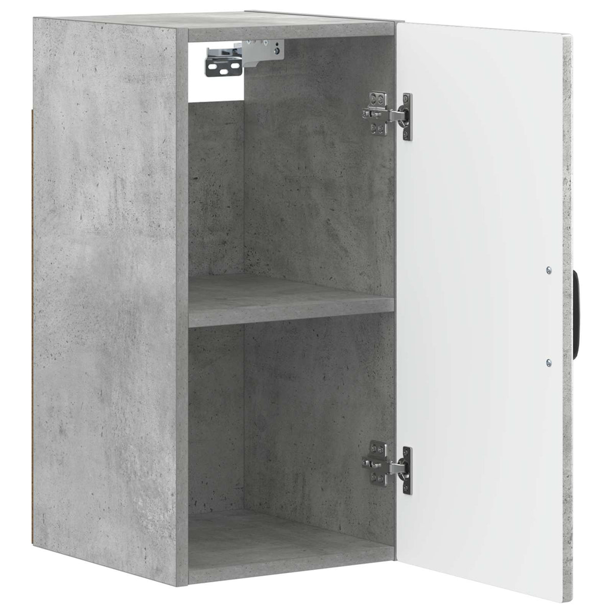 Bathroom Wall Cabinet UTRECHT Concrete Grey 30 x 31 x 59 cm