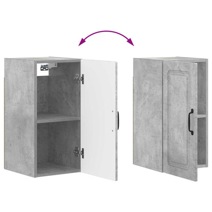 Bathroom Wall Cabinet UTRECHT Concrete Grey 30 x 31 x 59 cm