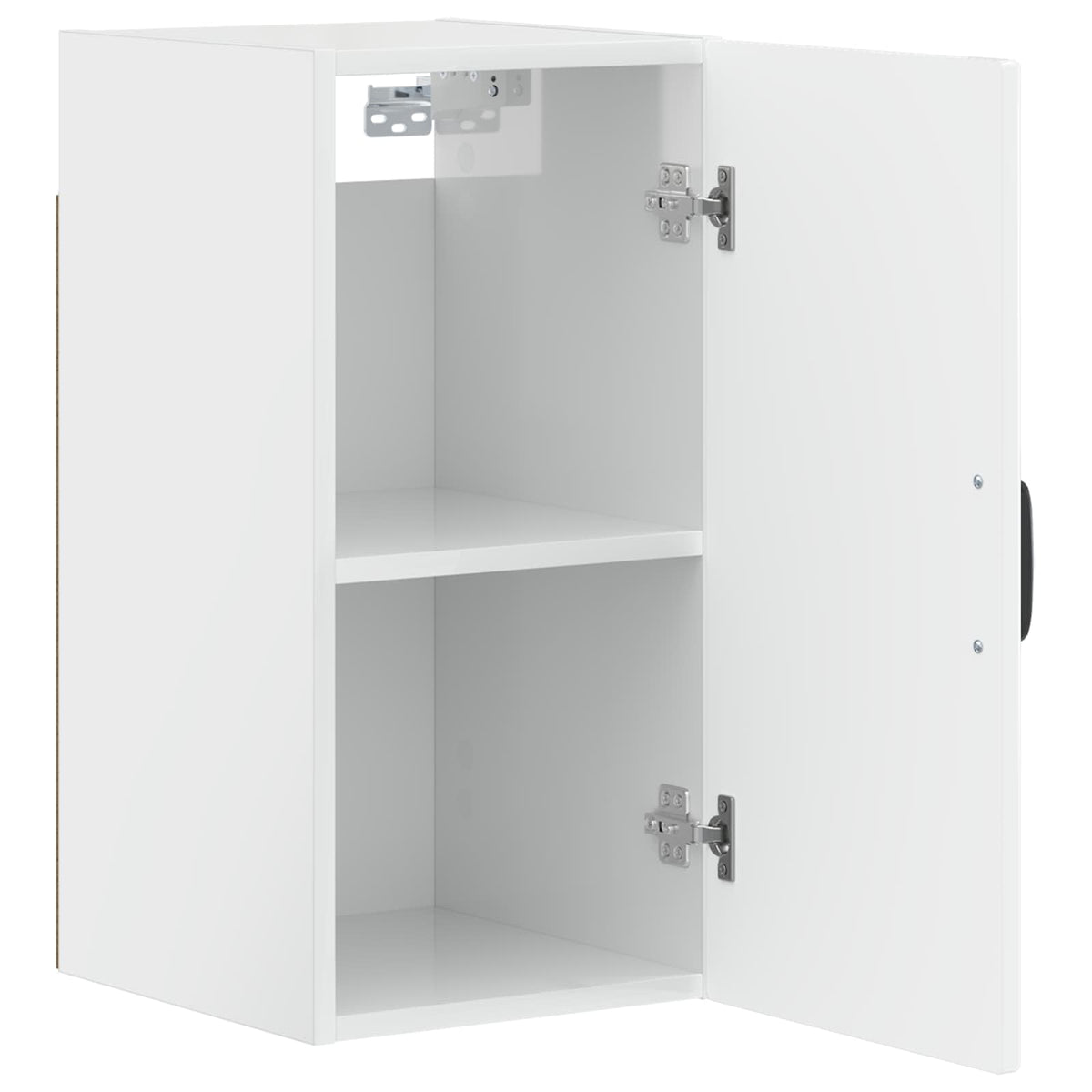 Bathroom Wall Cabinet UTRECHT High Gloss White 30 x 31 x 59 cm