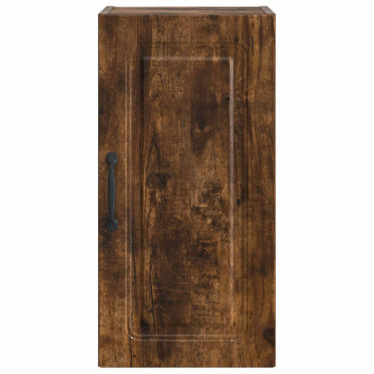 Bathroom Wall Cabinet UTRECHT Smoked Oak 30 x 31 x 59 cm
