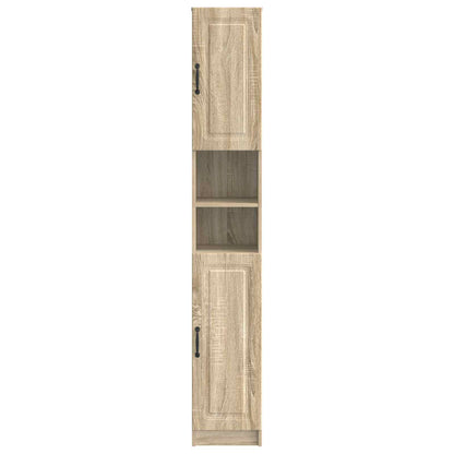 Bathroom Cabinet with Open Shelf UTRECHT Sonoma Oak