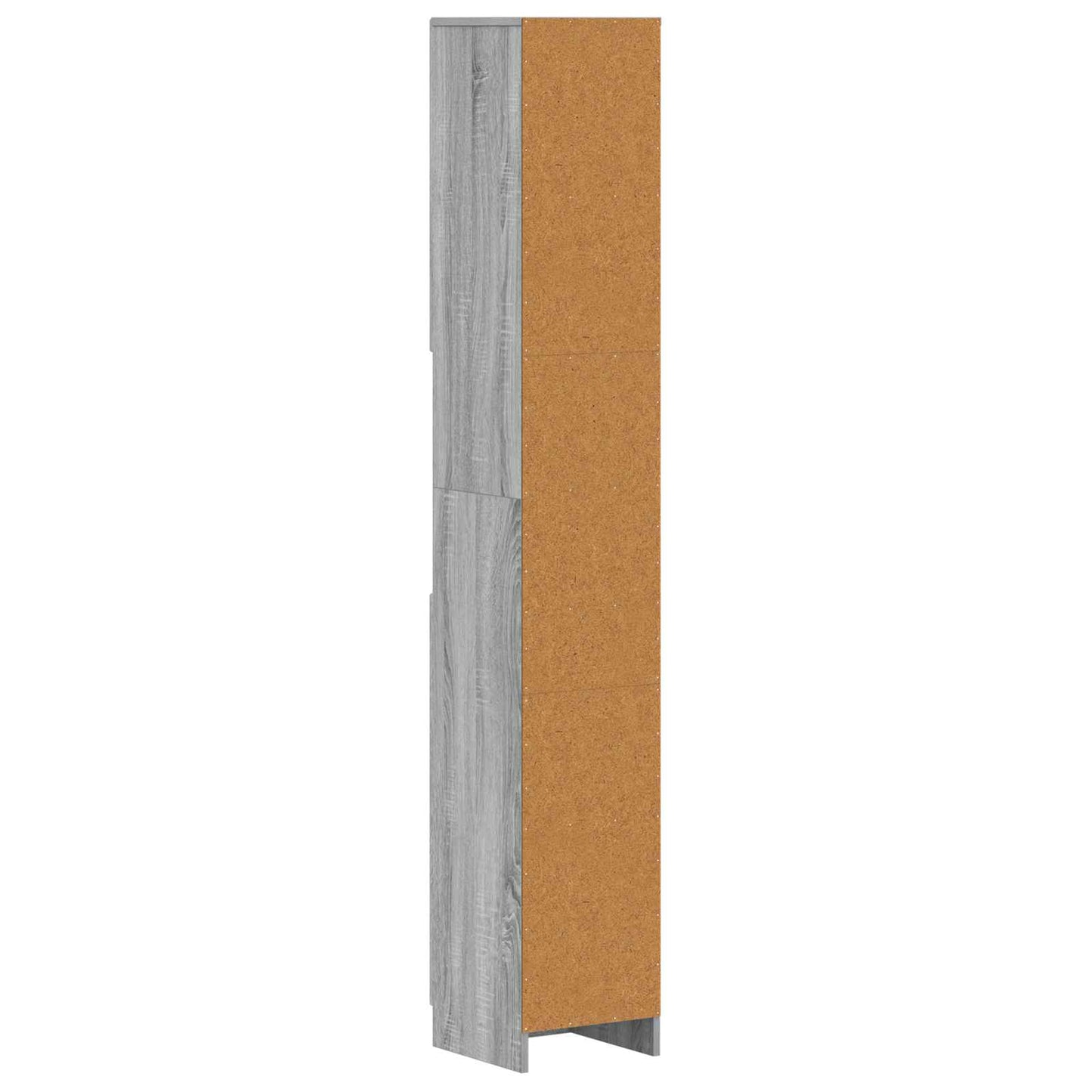 Bathroom Cabinet with Open Shelf UTRECHT Grey Sonoma