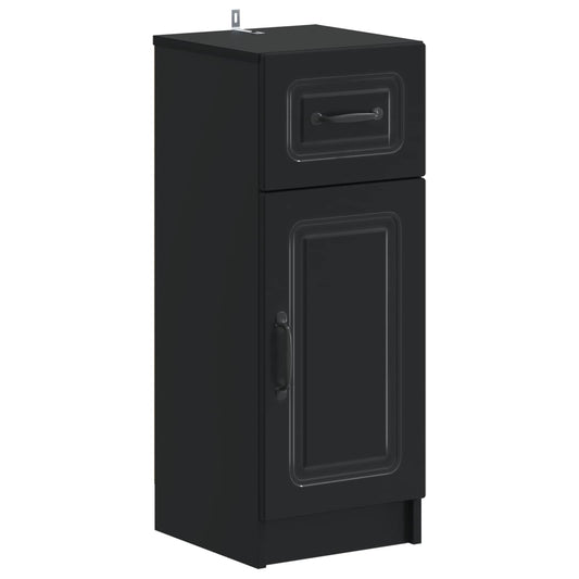 Bathroom Storage Cainet UTRECHT Black 30 x 31 x 77 cm