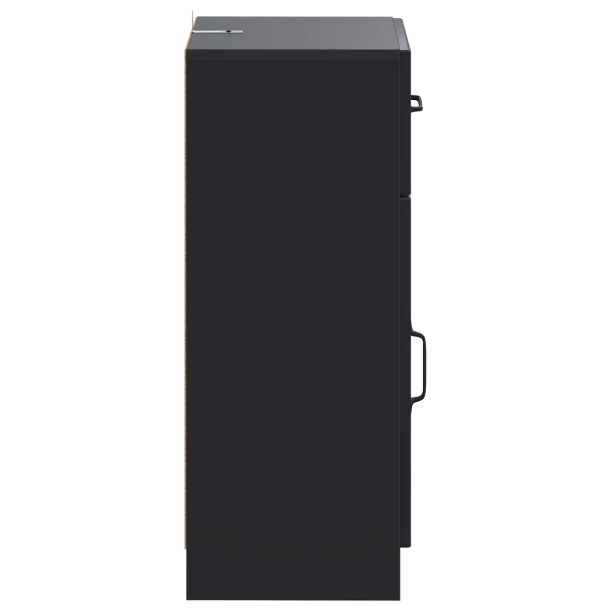 Bathroom Storage Cainet UTRECHT Black 30 x 31 x 77 cm
