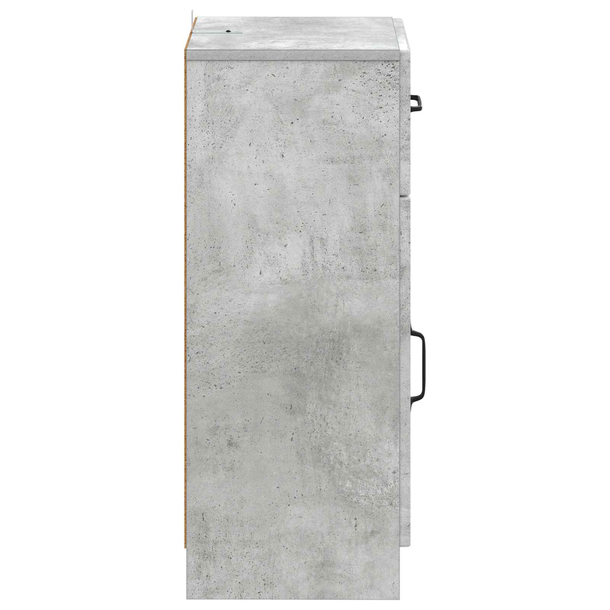 Bathroom Storage Cainet UTRECHT Concrete Grey 30 x 31 x 77 cm
