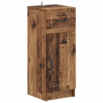 Bathroom Storage Cainet UTRECHT Old Wood 30 x 31 x 77 cm