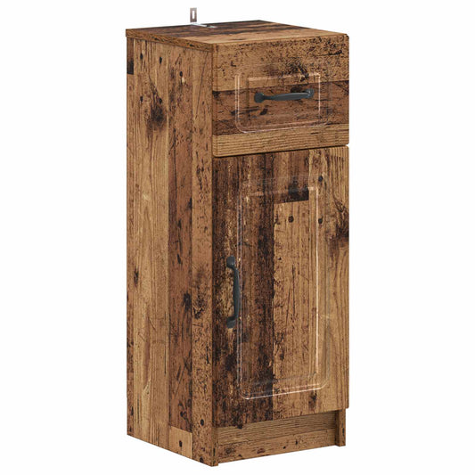 Bathroom Storage Cainet UTRECHT Old Wood 30 x 31 x 77 cm