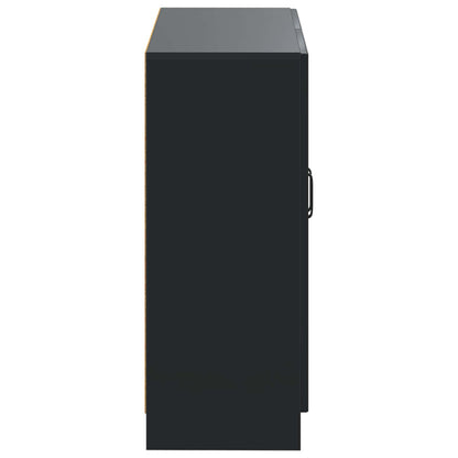 Bathroom Storage Cainet UTRECHT Black 59.5 x 31 x 77 cm