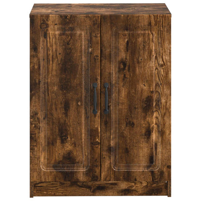 Bathroom Storage Cainet UTRECHT Smoked Oak 59.5 x 31 x 77 cm