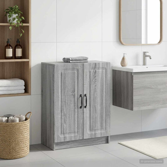 Bathroom Storage Cainet UTRECHT Grey Sonoma 59.5 x 31 x 77 cm